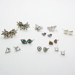 Earrings Bundle Mixed Metal BaubleBar Mixed Styles Read Description